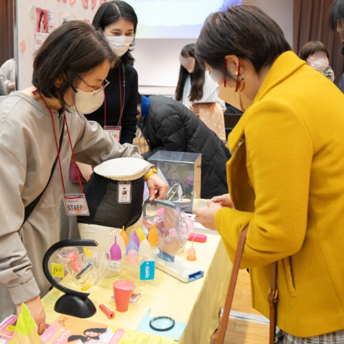 「Feel! Femtech 2025 ～あしたの私、もっとハッピーに（福岡）」出展の様子