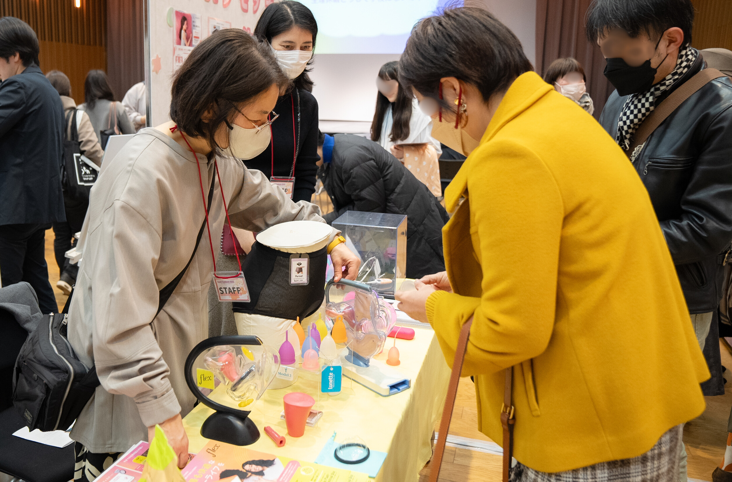 「Feel! Femtech 2025 ~あしたの私、もっとハッピーに(福岡)」出展の様子