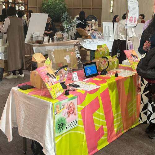 「FemtechJapan（東京）」出展の様子
