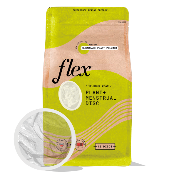 Flex Plant+ Menstrual Disc　使い捨て月経ディスク