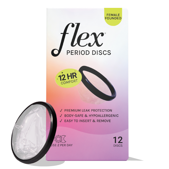 Flex Menstrual Disc 使い捨て月経ディスク